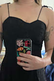 it took forever to find a dress for my college graduation. this is an important event as it's taken me 12 years on and off to finish this degree and even harder with my toddler running around. The fabric on the chest was uneven as shown in the picture and now I'm out of time to find another dress. I thought this one would be perfect but for the price and the uneven cut, I'm really disappointed :( and no, my boobs aren't two different sizes, this is just how the dress came. - Ariel M.