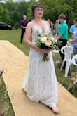 The dress is gorgeous, no transparency, I just fell in love when I saw it, and got obsessed when I put it on! - Alexia S.