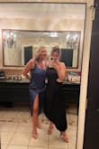 Dress ran a bit small so I sized up. It fit great. I was able to wash and iron with no issues. Danced the night away while feeling confident and sexy. - Crystal B.