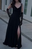 I got this for prom and it was the most flattering dress ever!! I love that it has the strings in the back to tighten on the waist so it gives you an hourglass shape. - Paulina S.