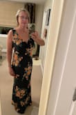 I'm 60 years old and this looks fantastic on me! It took forever to find a dress I could wear a bra with. The fit is great and it's very very flattering! - Melinda S.
