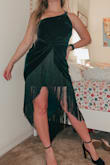 I wore this to a Christmas party and it was so different and iconic, everyone loved it! The skirt layer underneath is VERY short and rides up when you walk, but I wore black spandex underneath and a sticky bra. - Taylor A.