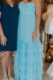 This dress was such a pretty color! The fit was perfect! I got so many compliments. - Jessica F.
