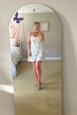 I'm in love with this flowy and lightweight sundress!!! Fits perfect! I'm usually between a 4-6 and it's perfect! - Charissa G.