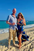 I can not say enough positive things about this dress. I wore it to my cousin's destination beach wedding. It fit perfectly, was extremely comfortable, and was very flattering. I received many compliments throughout the evening and from the pictures that I posted online to my social media. Highly recommend! - Courtney M.