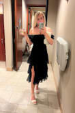 I ordered a few options online to wear for a friend's wedding. I'm so glad I picked this one; it's so flattering and comfortable. Since then, I've worn it on fancier date nights with my husband and to a broadway show; it's fun to wear and fairly versatile! - Danielle H.