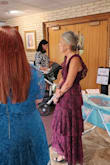 Beautiful dress. Versus other Lulu's dresses, this runs a bit large (I usually wear small).  I received many compliments. I did put a couple stitches in the bodice since the front is low-cut - Teresa E.
