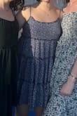 This dress is super cute and the perfect length! The fabric is really fun. - Elsa L.