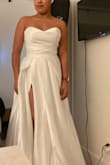 A beautiful material, fit perfectly. I highly recommend it. The only thing I didn't like was the slit which I thought was too high, but I can adjust that. But overall, you won't regret it. The value for money was well worth it. - Kele L.