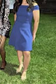This dress can be used in so many occasions! It's really comfortable, and the color is so versatile. The only thing I struggled with was adjusting the off-the-shoulder straps that kept unfolding - Learsi A.