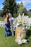 Love this dress. The colors are gorgeous! I wore it to a wedding when I was 5 months pregnant and you can hardly tell. - Jori H.