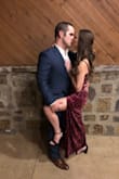 Wore this to a winter wedding and also for Valentine's Day. Super freakin cute! Didn't need to be hemmed either which was nice! - Jori H.