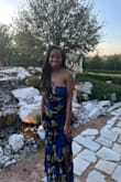 I loved this dress. I wish the bust area was a little tighter, but other than that, there's nothing I would change. I love the length and the way the bottom half flowed. - Angelica M.