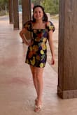 I loved the dress. It looked exactly like the picture. Lulus has been pretty spot on with clothing sizes for me, however, the dress was a bit snug on me but I managed. I got a lot of compliments on this dress. Perfect for wedding attire. - Kaylee T.