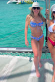 Absolutely love this bikini. Got so many compliments and think it's true to size. I'm a size 2 in bottoms and got a S and a 32-34D in bras and got the L top. - Shay M.