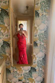 A little long for me. I'm 5'2 but it's a gorgeous dress overall. - Deborah S.