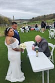 Love everything about the dress. Purchased large and XL, but it still didn't fit. - Jessenia S.