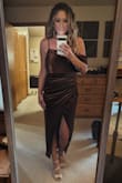 It fits like a glove! It was comfortable and flattering, and I got so many jaw drops!!! I'm in between a small & medium in Lulus dresses because of my long torso and wide rib cage. I gambled with the small, and it couldn't have fit more perfectly. I'm just under 5'7" and 36A. - Jayme J.
