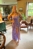 Loved this dress! Very flattering. I did have to have it taken in a bit at my waist to be fitted and more flattering. The material stretches nicely for curvy girls and was long enough for my tall frame. - Tonya G.