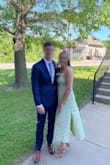 Perfect summer wedding dress. It is tight around the ribs but still has a beautiful shape. Color is perfect as shown in pictures. Love the side slit! Lightweight, adjustable straps, & can be worn without a bra! - Mika M.