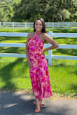 I wore this dress to a friend's wedding. Received a lot of compliments. It was very comfortable and flowed well. I love it! - Vandi M.