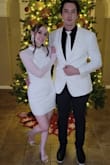 Worn to a New Year's Eve party with a white silver or gold theme. I've got no complaints about how it sat on my body. Clean seams too!! 

However the one thing! Can be a lil see through, so just wear nude colored undies - Bailey M.
