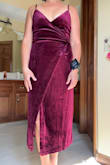 Nice dress, very soft and comfortable. No need for alterations. - Meghan H.