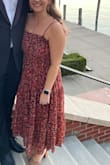 Love this fit of this dress. Was able to dress it up for a formal wedding! - Zoe N.