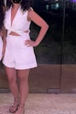 This is very nice - the material and everything - but the shorts are a little big.  I probably would have fit better in xs small. Otherwise, I loved it - Ingris T.