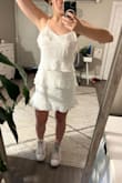 Such a cute dress! I wish I could exchange it for an XS, but they are out of stock :( I will be returning though. - Kayla H.