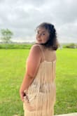 This was a fun dress. Super comfortable. Got lots of compliments. - Addison C.
