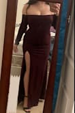 One of my favorite dresses. I felt confident and comfortable in this dress. Received a lot of compliments. I do have big arms so it was a little tight on my arms but honestly it was manageable and lasted me all night. Was able to dance comfortably as well. Loved it! - Brandy V.