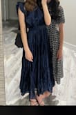 True to size, has the cutest navy blue color, and sits well. - Vita K.