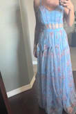 I was so excited for this dress but it didn't meet my expectations. I felt like a big princess haha so much tulle. - Macie D.