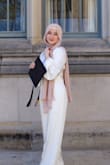 It fit so perfectly and was a great material (double lined so not see through at all, heavyish material but so elegant). Although it was super long so I had to hem it, did not mind doing this though. - Feride R.