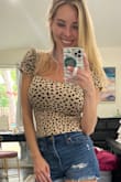 Love, love me some animal print. Super cute and flattering with the seams. - Kerry S.