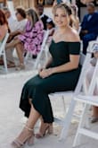 I love how it wraps around my body and it does not slip down! Super nice quality and I have gotten a lot of compliments on it. Love it! Definitely recommend! - Ana L.