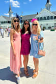 I bought this to wear to Churchill Downs during derby week and it was perfect! I got so many compliments. The color is a little darker in person than shown in the picture, but it was great. - Leah R.