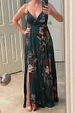 I ordered a small, and it fit perfectly. I'm 5'6" and the length is perfect wearing 2" heels. I haven't worn it out yet, only tried it on, but the fabric moves so beautifully. It's exactly what I was looking for. - Joy S.