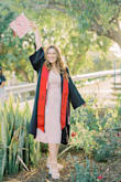 Wore this to my college graduation and it was absolutely stunning. It has a little sparkle to it, which I did not see in the pictures, but it made it a little bit extra special. - Nicola B.
