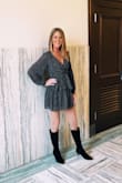 Print is fabulous, fit is comfortable, and was absolutely perfect for a gals dinner night out - Kristina M.