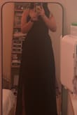 If y'all are between sizes, I would recommend to size up. I'm an L in most clothing items, but on this size chart, I was closer to an XL so I got that. It can be adjusted to an extent. For me, it was just enough that the adjustment didn't affect any other part of the dress. Literally love it sm, it's simple and elegant and SOOOOOO flattering. 10/10 would recc. - Elisha A.