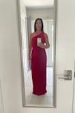 Red One-Shoulder Dress - Red Maxi Dress - Backless Maxi Dress - Lulus
