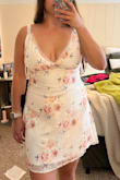 This dress is so cute, but the top is very unsupported. When the straps were tightened, it was better - Caitlyn R.
