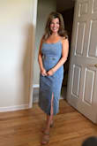 Loved it!! Great fit for a petite frame. Adjustable straps helped with the fit. - Amie S.