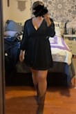 This dress is super comfortable, the only downside is the zipper gets sTuck a lot by the material on the dress. - Monica R.