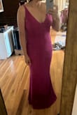 This dress is so classy. 

I have a rectangular, athletic build, so I love how it creates more of an hourglass look with the flare at the knees. 

It's lined so you can wear it without a bra, and it's comfortable enough to wear outdoors for spring and fall. I especially like that the dress doesn't wrinkle as easily as other dresses. 

I think if you're under 5'7, you'll probably need to get this hemmed. 

My only reservation is, I wish it came in hot pink! - Maxine G.
