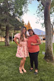 It looked amazing and I got a lot of compliments from others when I wore it. Beautiful fabric! The bottom fit really well. I felt the bust are was a bit loose, and the bow would loosen with movement. Overall I really loved the dress! - Victoria O.