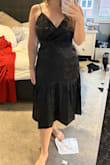 It fits great, but it's the kind of fabric that picks up all the static cling. - Sarah P.