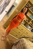 Love everything about this dress! The color is gorgeous; it fits perfectly and hugs all the curves. Great quality and hides imperfections. And the top is very supportive so you can go braless! - Helena C.